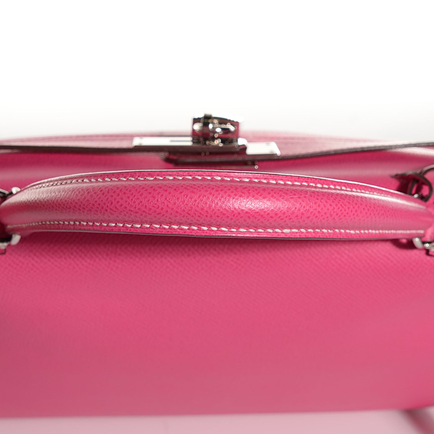 Hermes Epsom Candy Kelly Retourne 35 Rose Tyrien Rubis 20 of 26