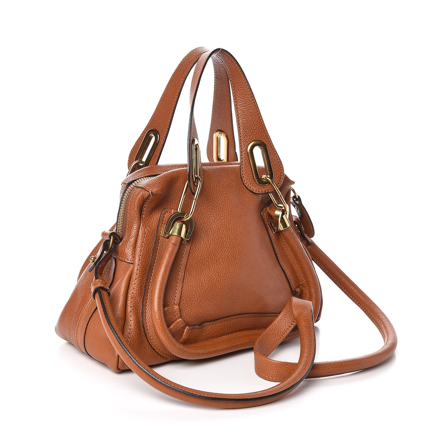 Chloe Calfskin Small Paraty Wood 3 of 12