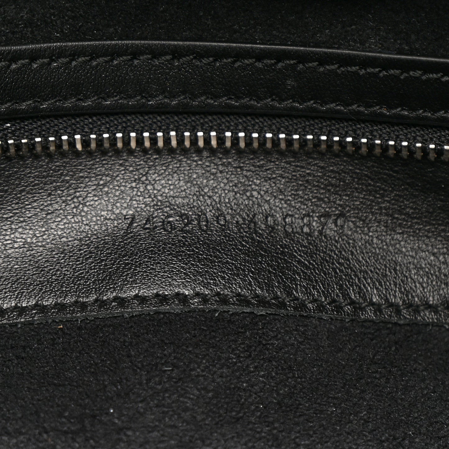 Calfskin Quilted Large Deco Tote Bag Black