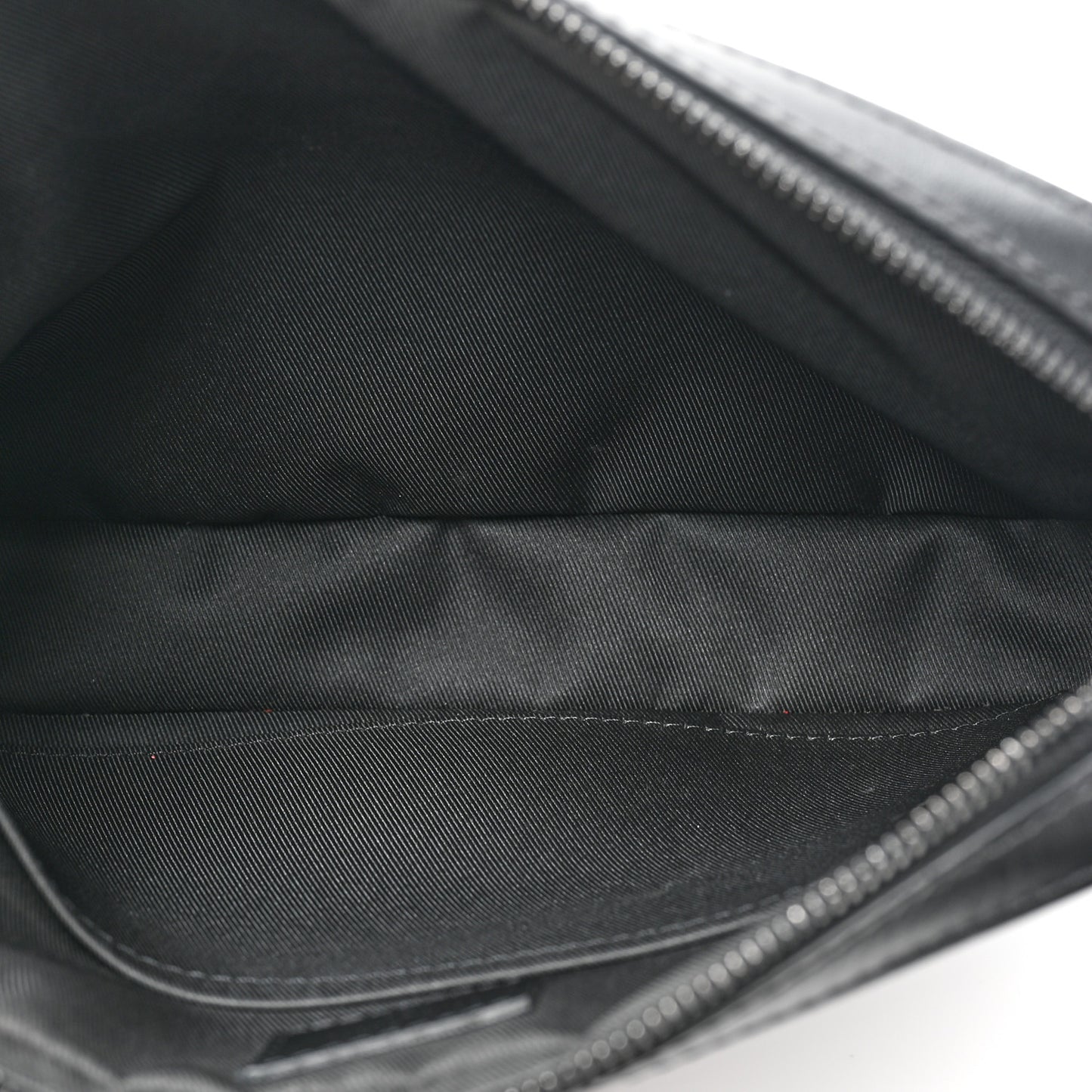 LOUIS VUITTON Calfskin Monogram Shadow Duo Messenger Black