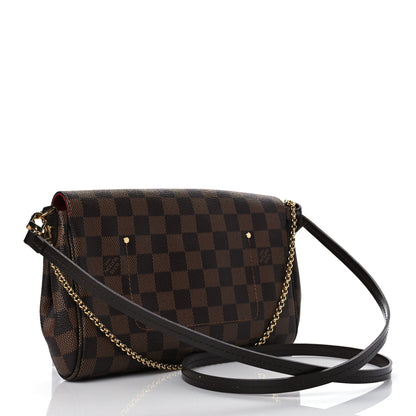 Louis Vuitton Damier Ebene Favorite MM 3 of 12