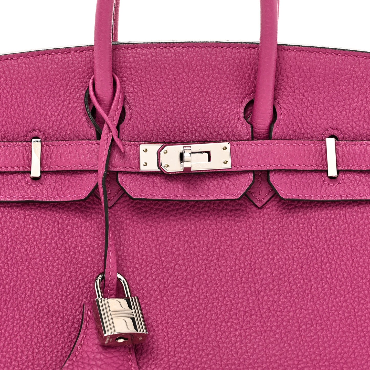 Togo Birkin 25 Rose Pourpre