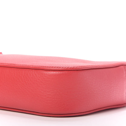 Balenciaga Calfskin Logo S Everyday Camera Bag Rouge Lantern Black 7 of 10