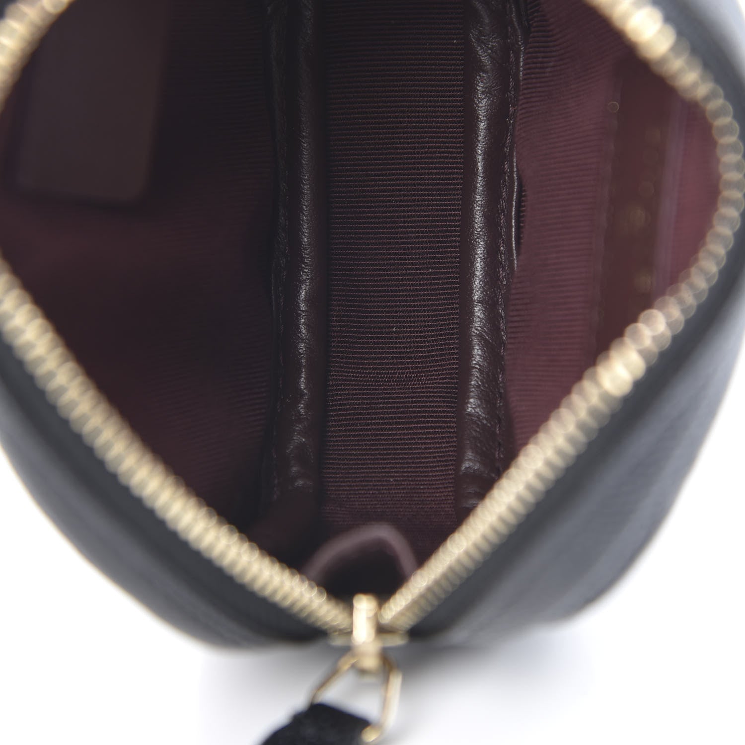 Chanel Caviar Quilted Zip Around Classic Coin Purse Black 5 of 8