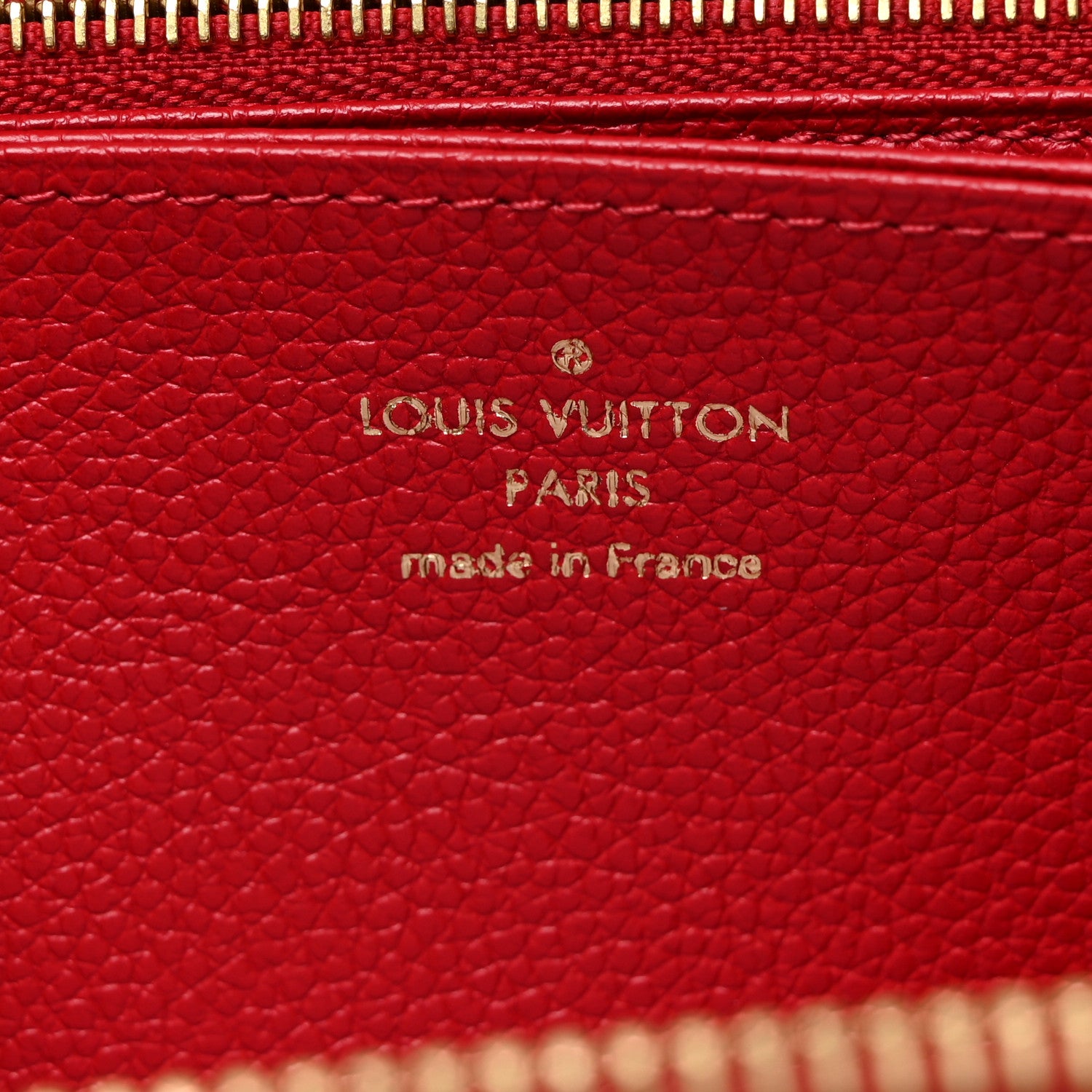 Louis Vuitton Empreinte Zippy Wallet Cherry 6 of 7
