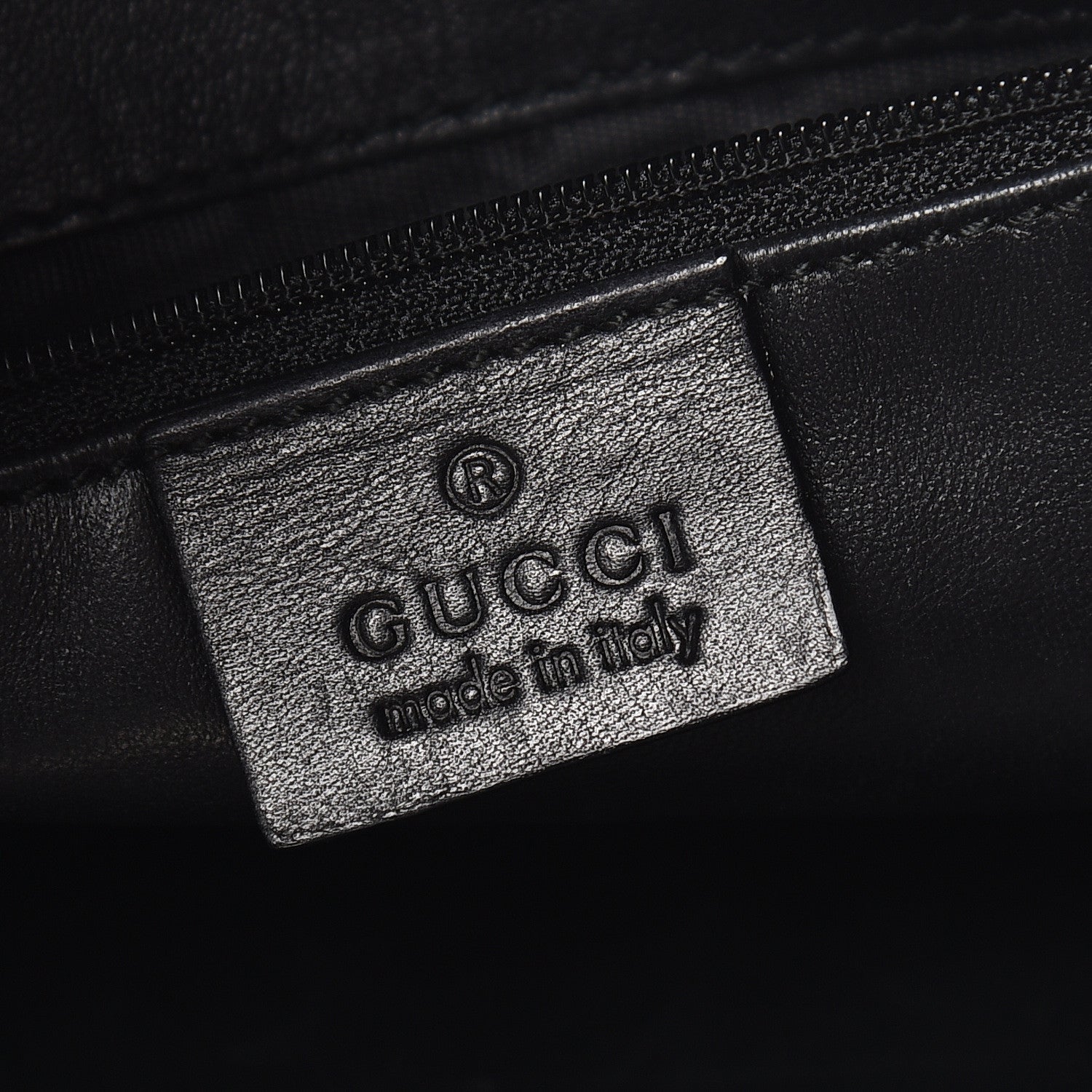 Gucci Calfskin Shoulder Bag Black 7 of 16