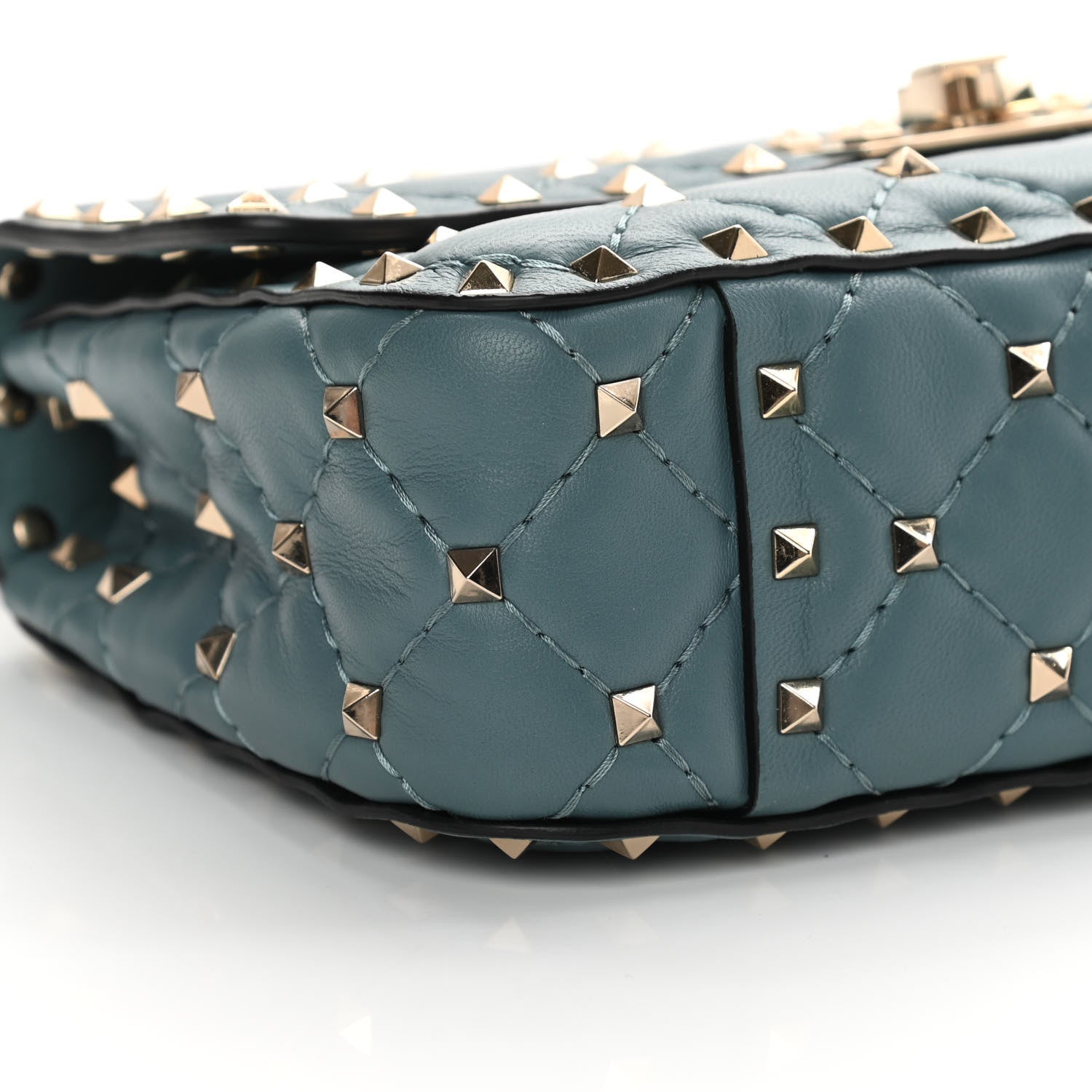 Valentino Garavani Nappa Small Rockstud Spike Shoulder Bag Amadeus 8 of 11