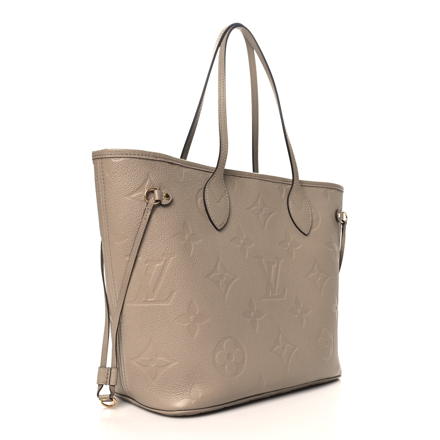 Louis Vuitton Empreinte Monogram Giant Neverfull MM Tourterelle 4 of 10