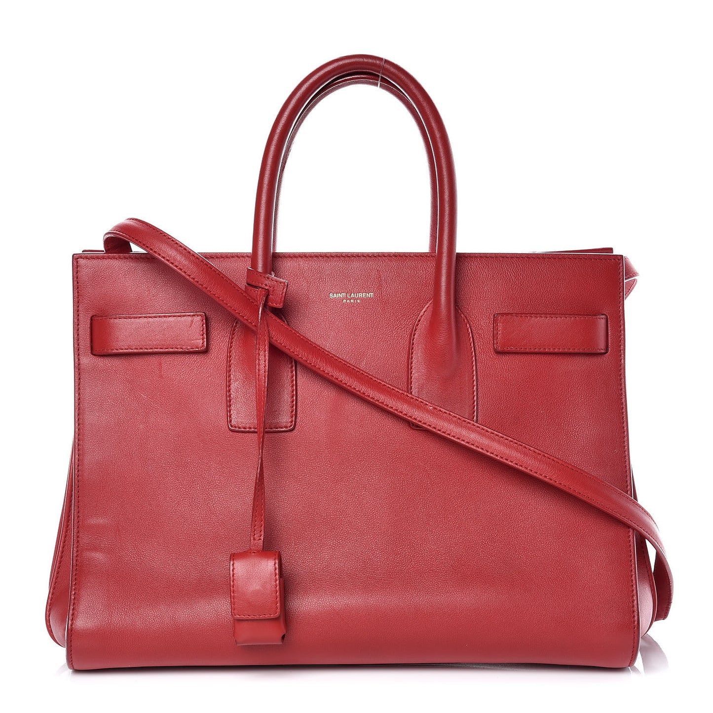 Calfskin Small Sac De Jour Rouge Orient