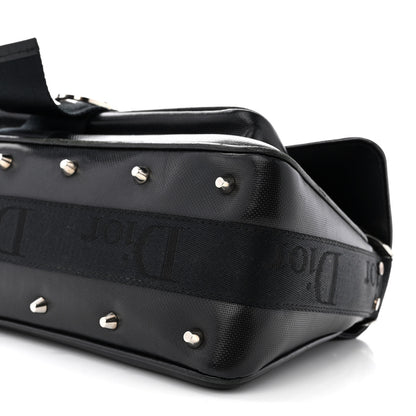 Christian Dior Coated Canvas Crystal Hardcore Bag Black 10 of 16