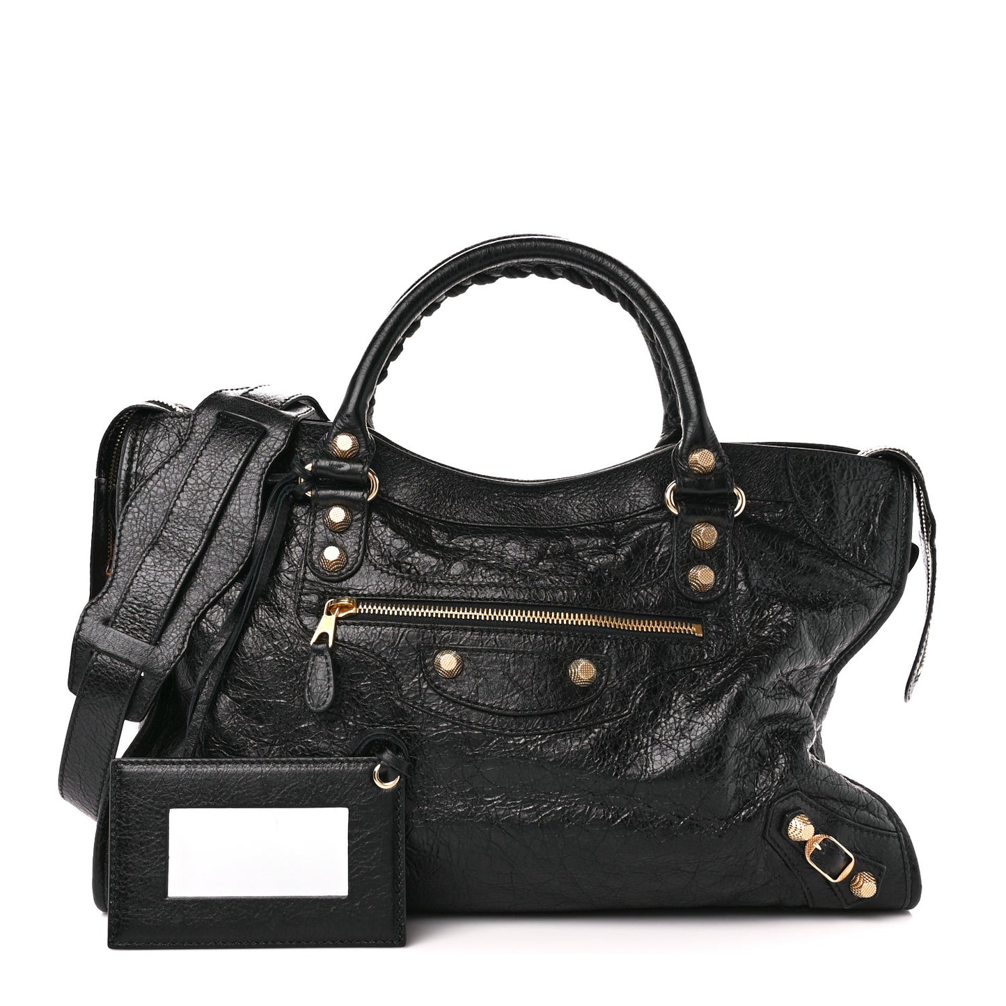 Agneau Giant 12 Gold Hardware City Black