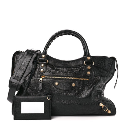 Balenciaga Agneau Giant 12 Gold Hardware City Black 1 of 11