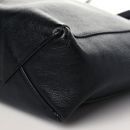 Celine Grained Calfskin Small Vertical Cabas Black 8 of 11