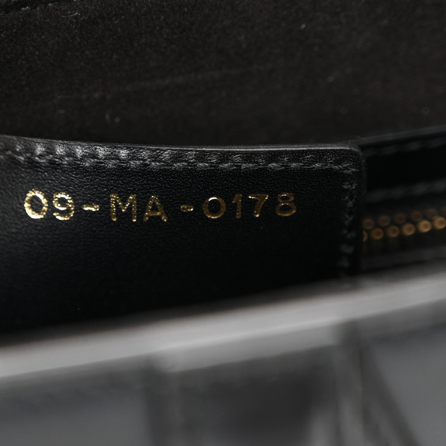 Christian Dior Calfskin Saddle Bag Black 7 of 14