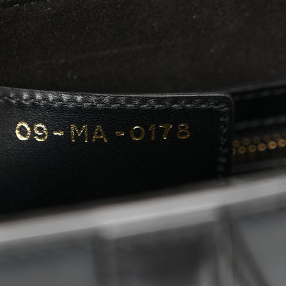 Christian Dior Calfskin Saddle Bag Black 7 of 14