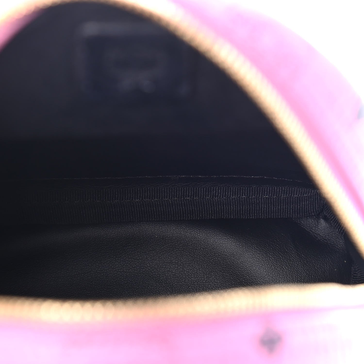 MCM Visetos Side Stud X-Mini Stark Bebe Boo Backpack Pink 5 of 9