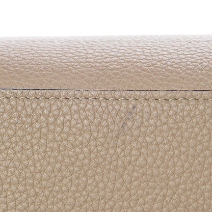 Celine Drummed Calfskin Micro Luggage Dune 11 of 12