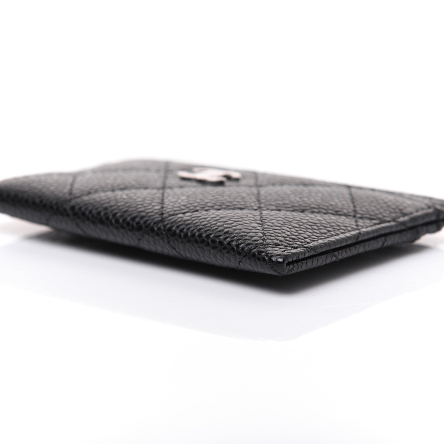 Chanel Caviar Quilted Card Holder Black 7 of 12