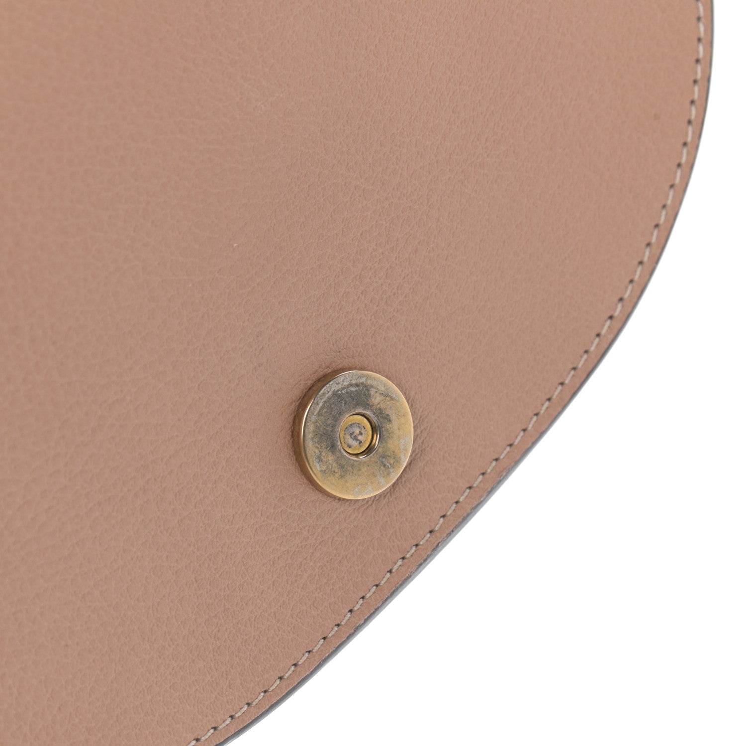 Chloe Calfskin Suede Small Nile Bracelet Bag Biscotti Beige 11 of 12