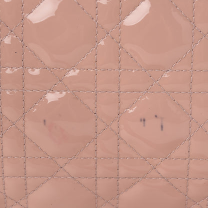 Christian Dior Patent Cannage Large Lady Dior Light Pink 13 of 14