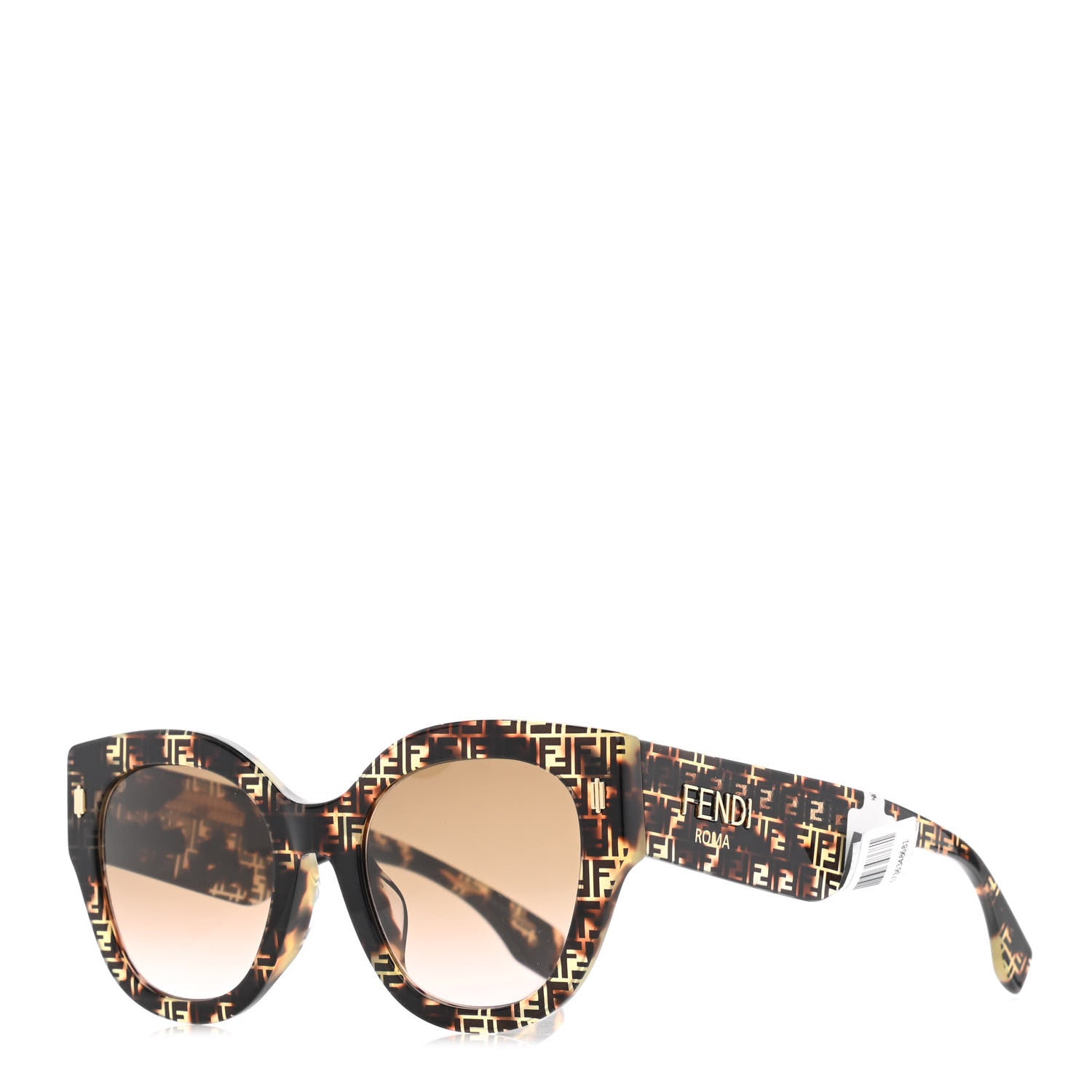 Fendi Acetate FF Sunglasses FF 0452/F/S Tortoise 1 of 7