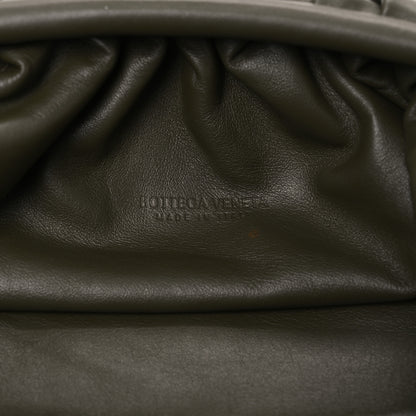 Bottega Veneta Smooth Butter Calf The Pouch Oversized Clutch Kaki Fondent 6 of 11