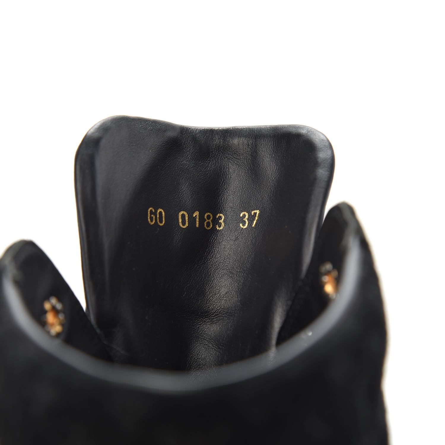 Louis Vuitton Calfskin Suede Monogram Cliff Top Wedge Sneakers 37 Black 8 of 11