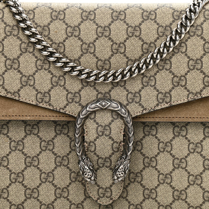 Gucci GG Supreme Monogram Medium Dionysus Shoulder Bag Taupe 14 of 15