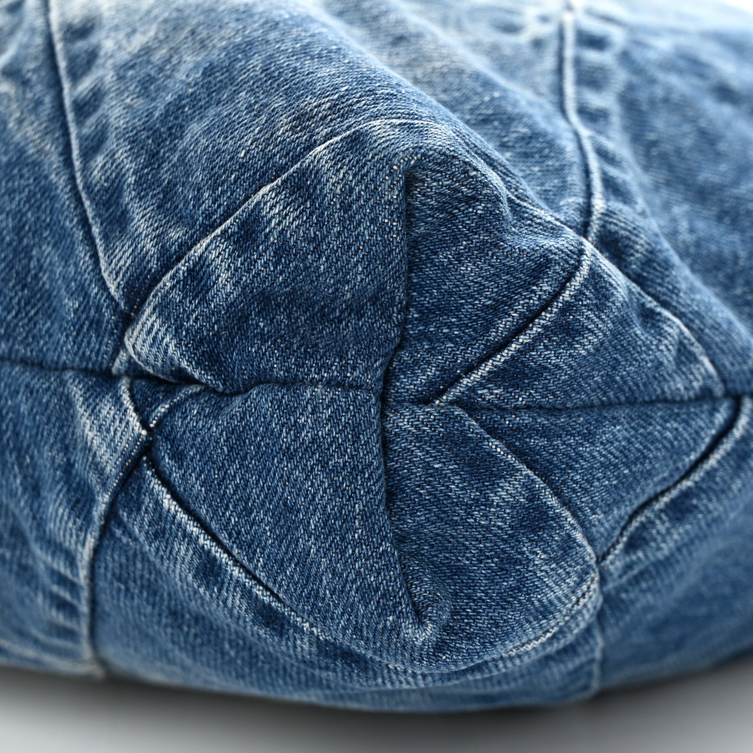 Chanel Denim Quilted Small Chanel 22 Blue 11 of 11