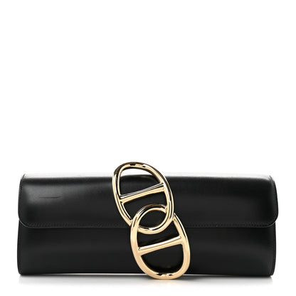 Hermes Box Egee Clutch Black 1 of 7