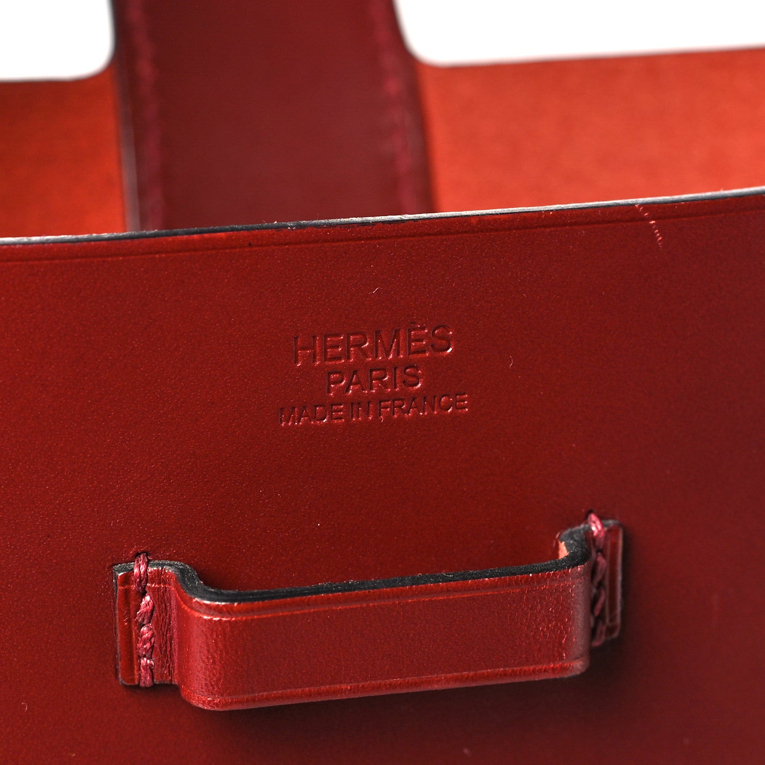 Hermes Vache Hunter Evelyne Sellier 29 PM Rouge H 5 of 8