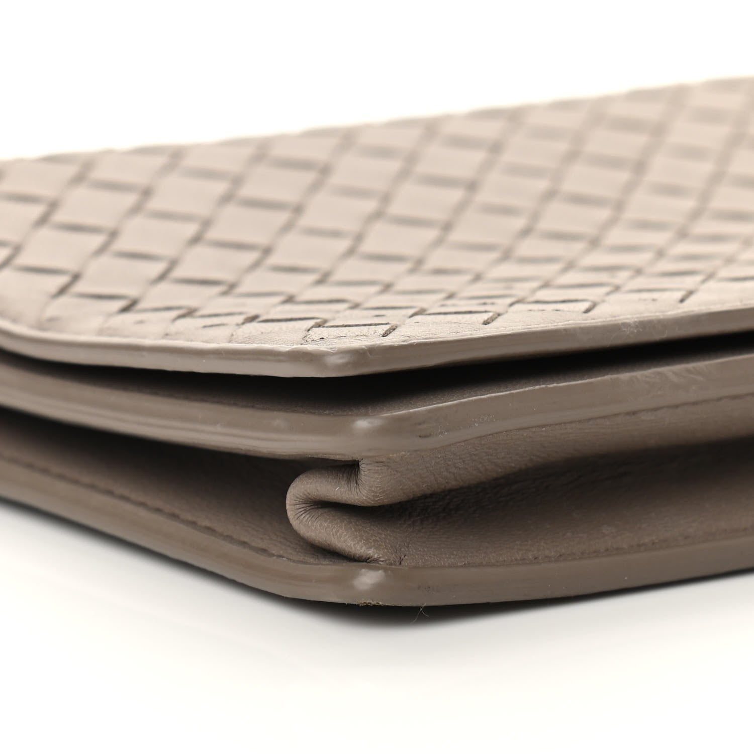 Bottega Veneta Nappa Intrecciato Chain Wallet Shadow 8 of 9