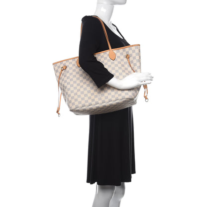 Louis Vuitton Damier Azur Neverfull MM 3 of 12