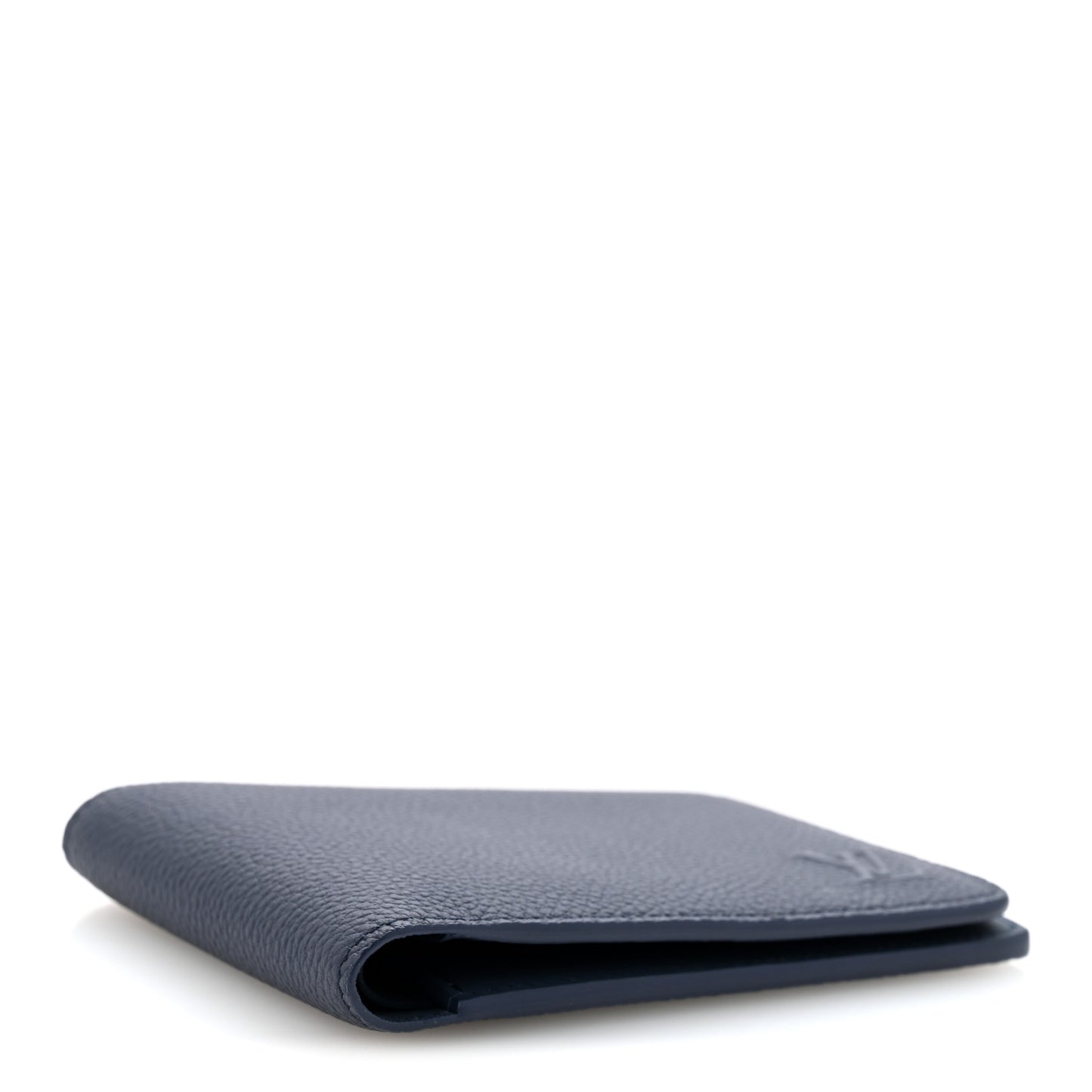 Grained Calfskin Multiple Wallet Navy