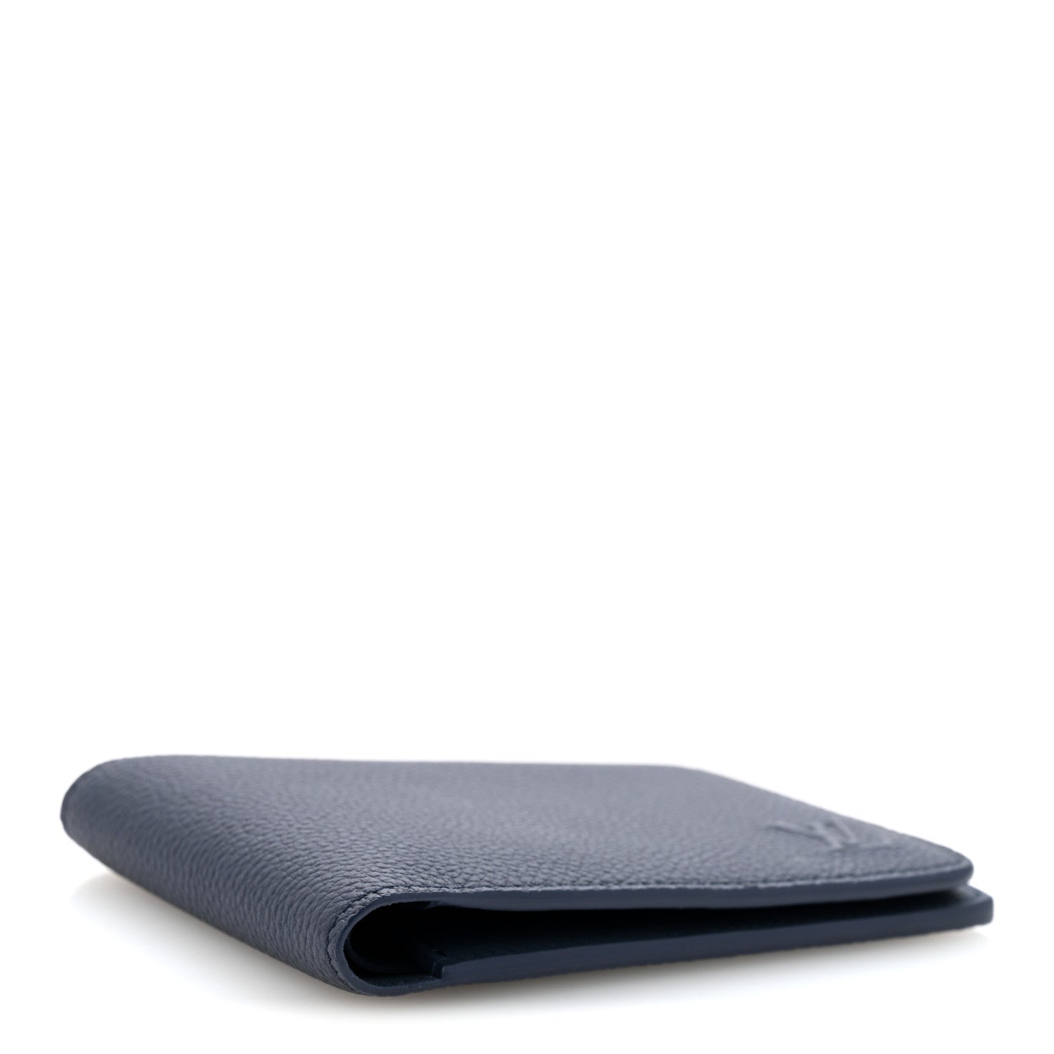 Louis Vuitton Grained Calfskin Multiple Wallet Navy 4 of 6
