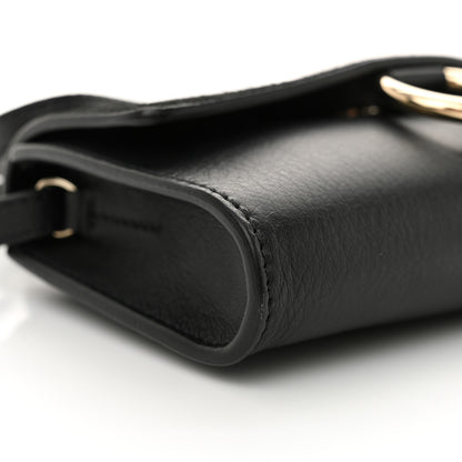 Chloe Suede Calfskin Mini Faye Shoulder Bag Black 9 of 10