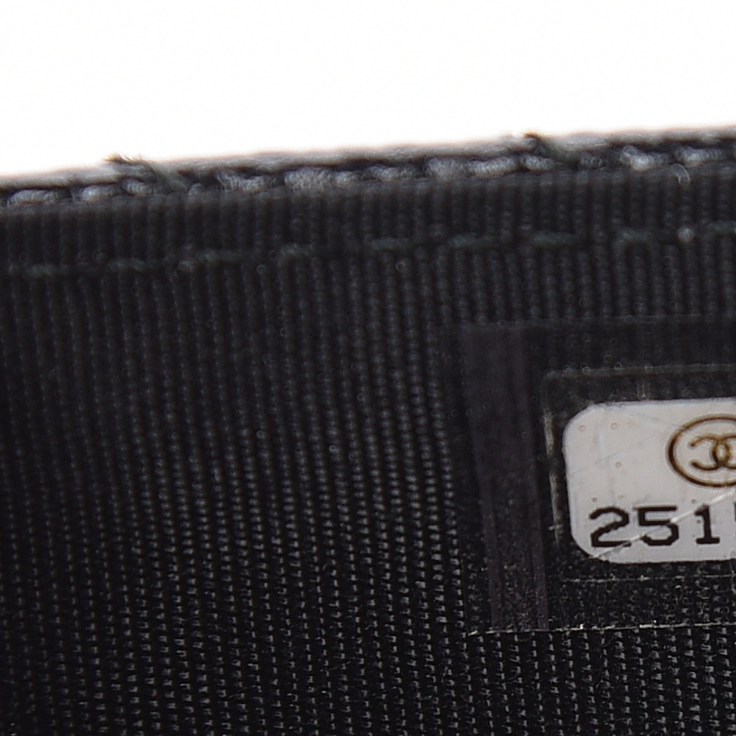 Chanel Caviar Chevron Quilted Boy Flap Card Holder Black 8 of 10