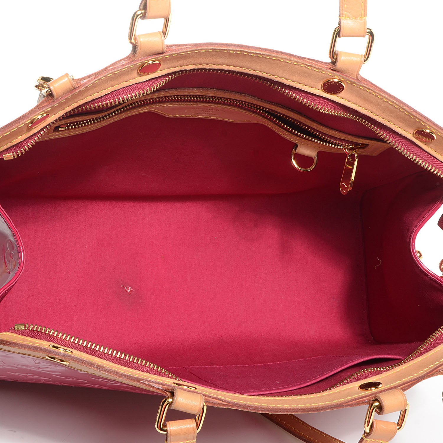 Louis Vuitton Vernis Brea MM Rose Indien 6 of 8