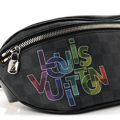 Louis Vuitton Damier Graphite Bumbag Yellow 8 of 9
