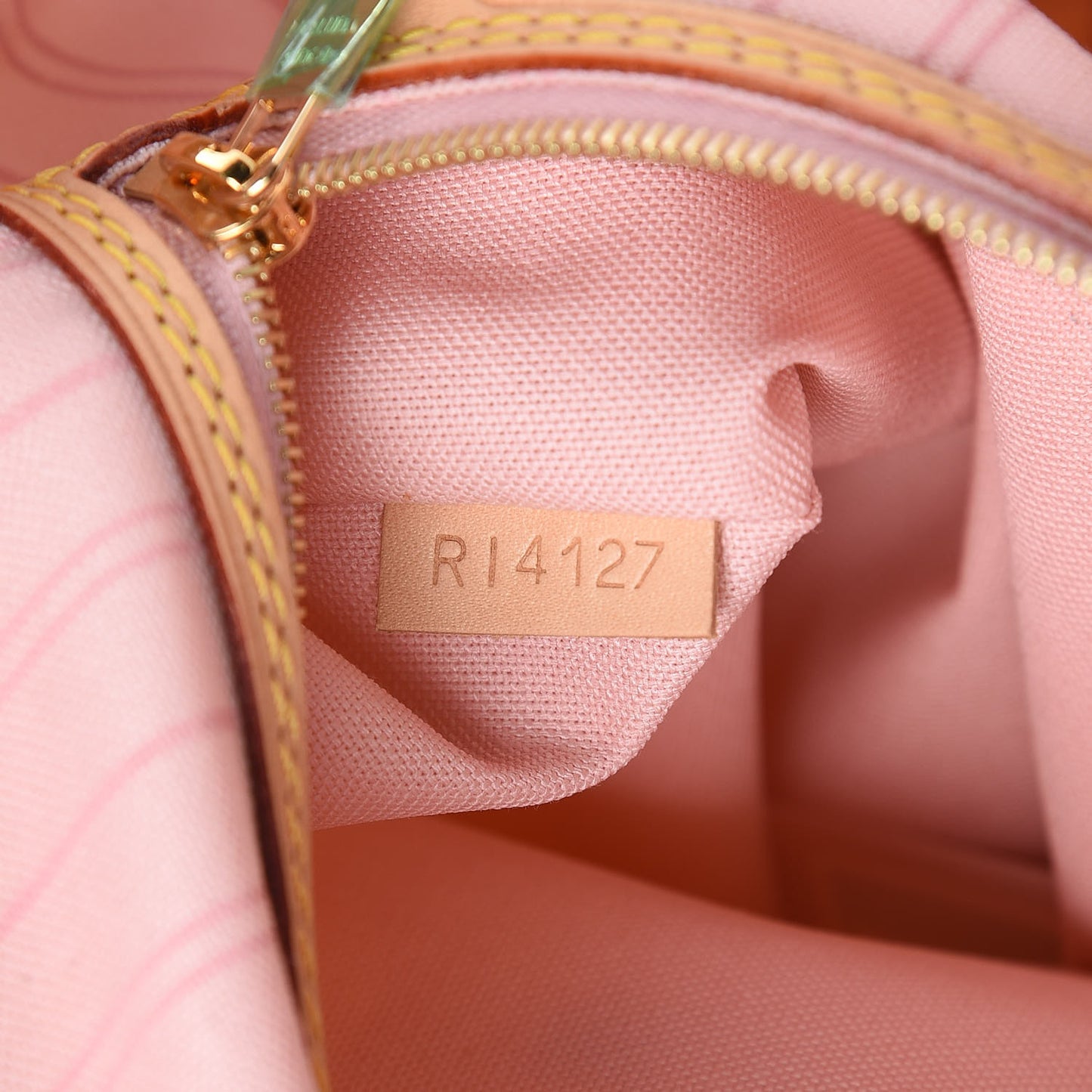 Damier Azur Delightful PM Rose Ballerine