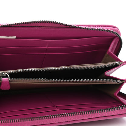 Bottega Veneta Nappa Intrecciato Zip Around Wallet Ametista 4 of 4