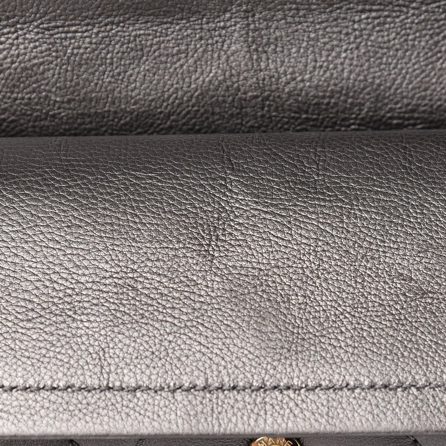 Metallic Calfskin Quilted 2.55 Reissue 226 Flap Charcoal