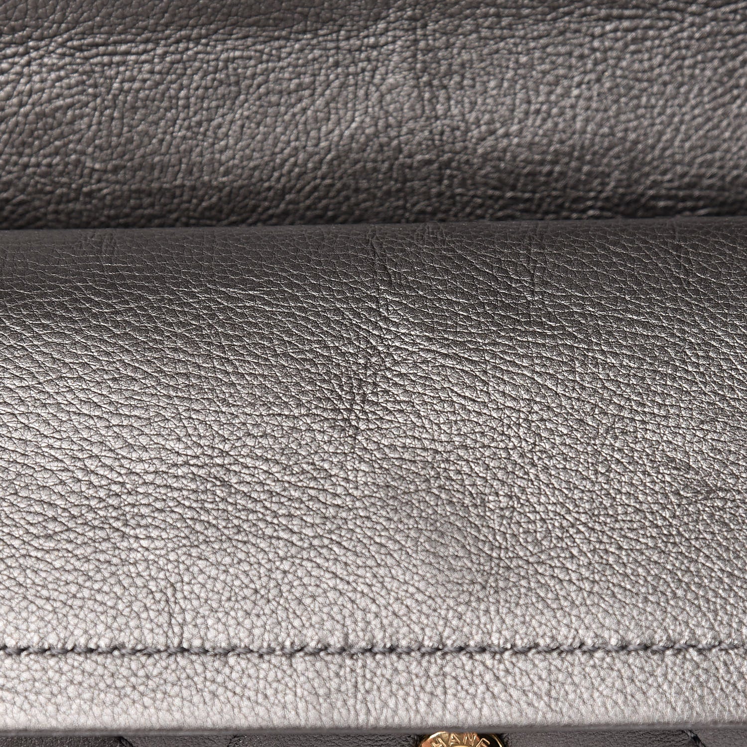 Chanel Metallic Calfskin Quilted 2.55 Reissue 226 Flap Charcoal 13 of 14
