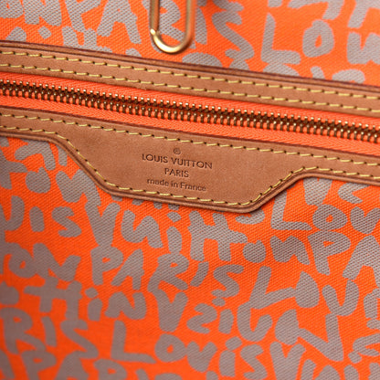 Louis Vuitton Monogram Graffiti Neverfull GM Orange 8 of 12