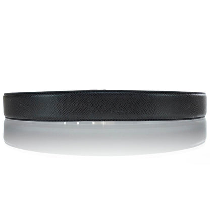 Louis Vuitton Taiga Leather Classique Belt Black 110 44 2 of 8