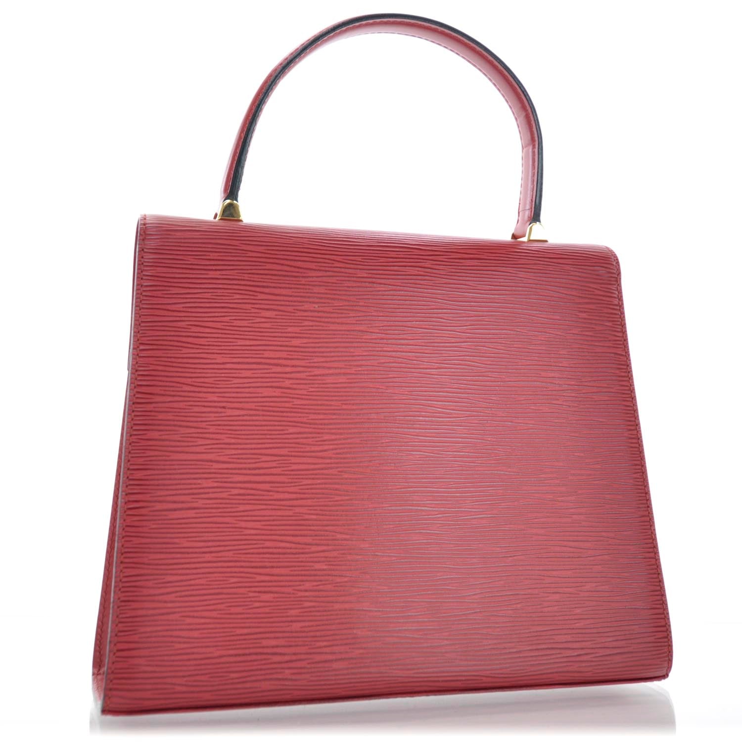Louis Vuitton Epi Malesherbes Red 3 of 10