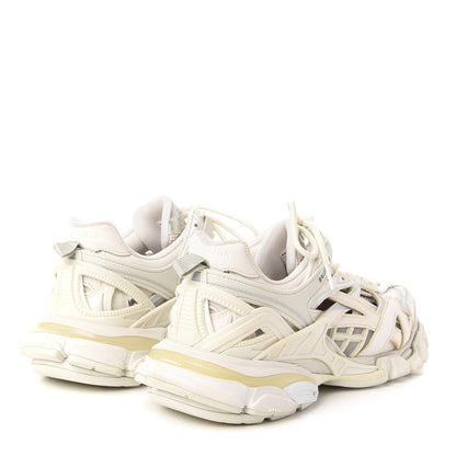 Balenciaga Rubber Mesh Womens Track.2 Open Sneakers 40 White 4 of 8