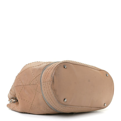 Chanel Lambskin Stitched Expandable Tote Beige 3 of 16