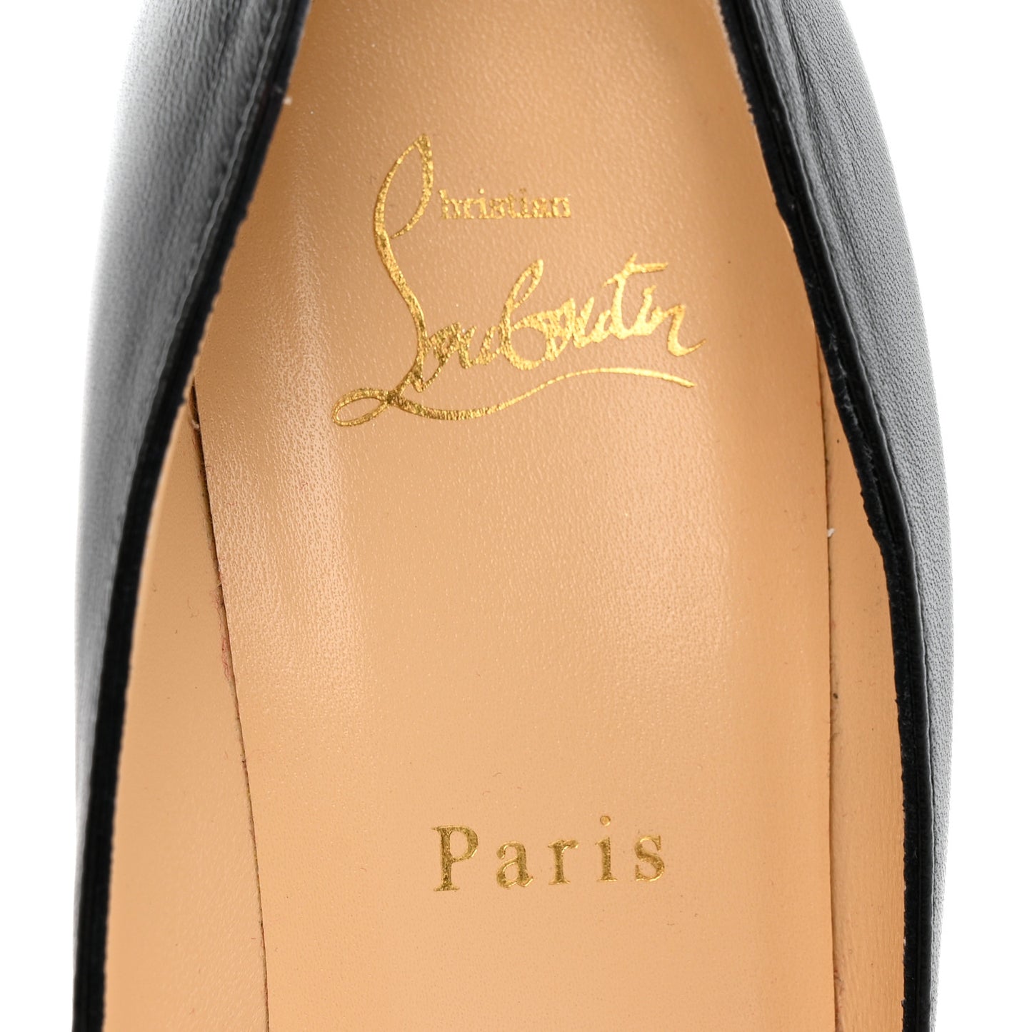 Shiny Nappa Pigalle Follies 100 Pumps 38.5 Black
