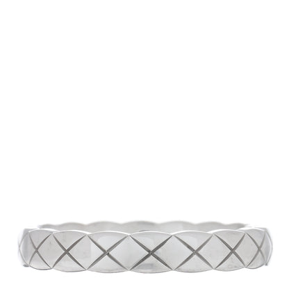 Chanel 18K White Gold Mini Coco Crush Ring 1 of 5